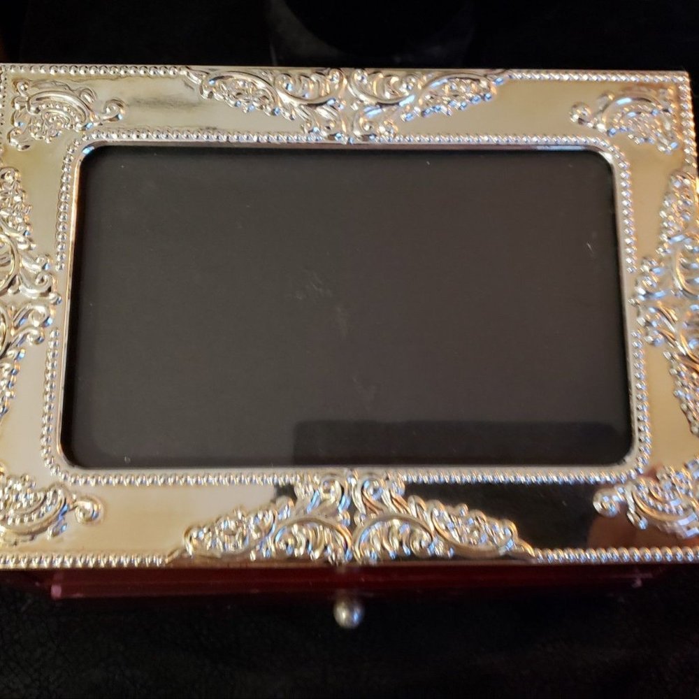 Cherry Wood Photo Box
